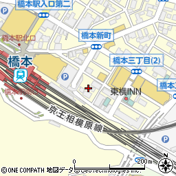 神奈川県相模原市緑区橋本3丁目15周辺の地図