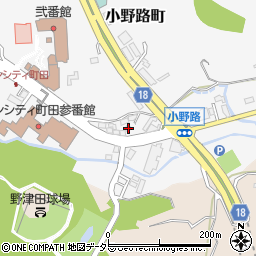 東京都町田市小野路町1645周辺の地図