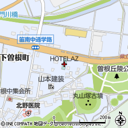 ＨＯＴＥＬ　ＡＺ山梨甲府南ＩＣ店周辺の地図
