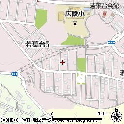神奈川県相模原市緑区若葉台5丁目13-2周辺の地図