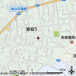 神奈川県相模原市緑区原宿5丁目19周辺の地図