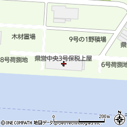 県営中央３号上屋周辺の地図