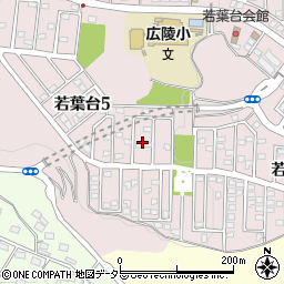 神奈川県相模原市緑区若葉台5丁目13周辺の地図