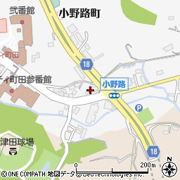 東京都町田市小野路町1711周辺の地図
