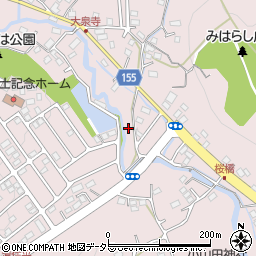 東京都町田市下小山田町215周辺の地図