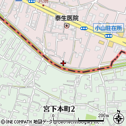 東京都町田市小山町2465周辺の地図