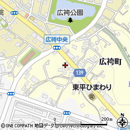 東京都町田市広袴町606周辺の地図