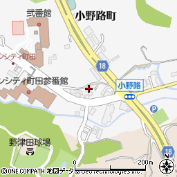 東京都町田市小野路町1644周辺の地図