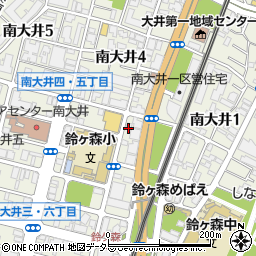 大井交通株式会社周辺の地図