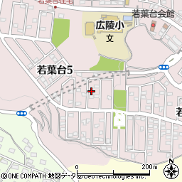 神奈川県相模原市緑区若葉台5丁目13-3周辺の地図