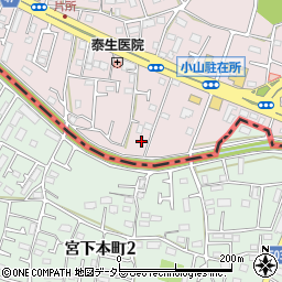 東京都町田市小山町2450-16周辺の地図