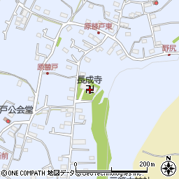 長成寺周辺の地図