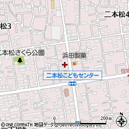 神奈川県相模原市緑区二本松3丁目19-6周辺の地図