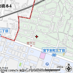 神奈川県相模原市中央区宮下本町3丁目36-14-2周辺の地図