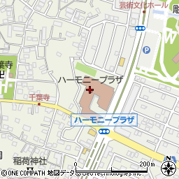 千葉市ハーモニープラザ　男女共同参画センターハーモニー相談室周辺の地図