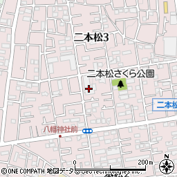 神奈川県相模原市緑区二本松3丁目16-23周辺の地図