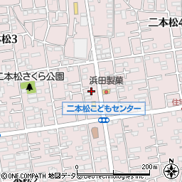 神奈川県相模原市緑区二本松3丁目19周辺の地図