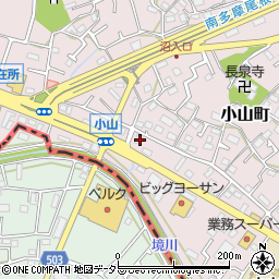 東京都町田市小山町1142周辺の地図