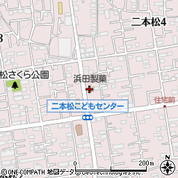 浜田製菓周辺の地図