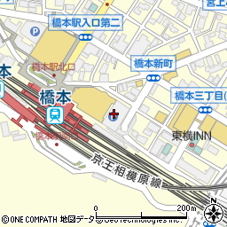 京浜クリーンナップ興業株式会社　ミウィ橋本事業所周辺の地図