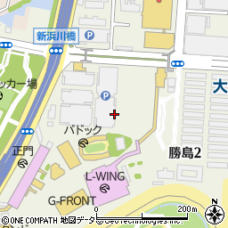 東京都品川区勝島周辺の地図
