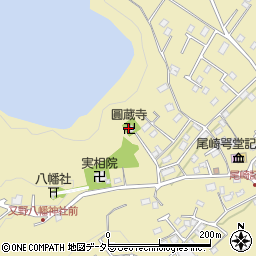 圓蔵寺周辺の地図