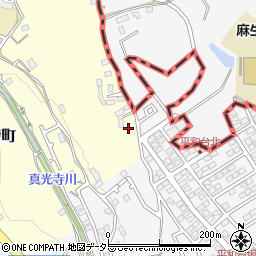東京都町田市広袴町477周辺の地図