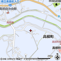 千葉県千葉市若葉区高根町1021-2周辺の地図