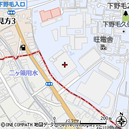 クノール食品川崎事業所多摩川倉庫周辺の地図