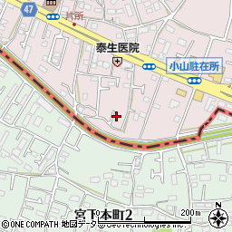 東京都町田市小山町2461周辺の地図