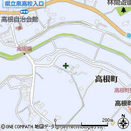 千葉県千葉市若葉区高根町1021周辺の地図