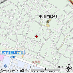 神奈川県相模原市中央区宮下本町3丁目32-8周辺の地図