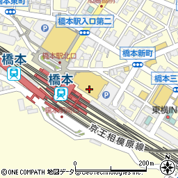 神奈川県相模原市緑区橋本3丁目28周辺の地図