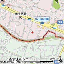 東京都町田市小山町1167周辺の地図