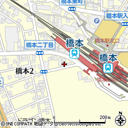 ファミリーマート橋本駅南口店周辺の地図