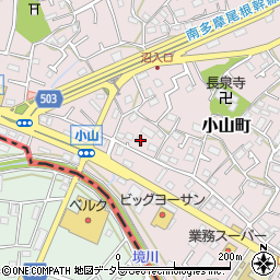 東京都町田市小山町1140周辺の地図