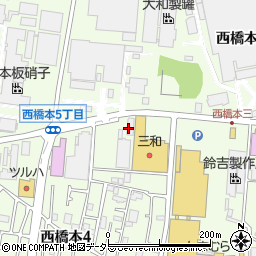 田中プレス工業株式会社周辺の地図