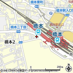 株式会社原良平商店　不動産部橋本支店周辺の地図