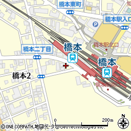 パークジャパン橋本第１駐車場周辺の地図