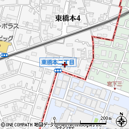 Ｄｒ．Ｄｒｉｖｅセルフ東橋本店周辺の地図