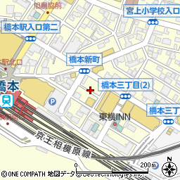 リパーク橋本３丁目第５駐車場周辺の地図