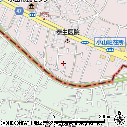 東京都町田市小山町2467周辺の地図