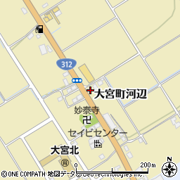 京都府京丹後市大宮町河辺3767周辺の地図