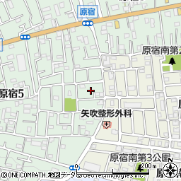 神奈川県相模原市緑区原宿5丁目15周辺の地図