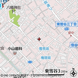 住友倉庫東雪谷寮周辺の地図