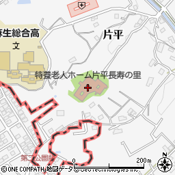 神奈川県川崎市麻生区片平1829周辺の地図