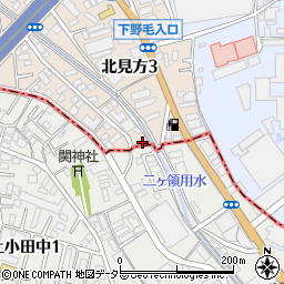 織田製作所周辺の地図