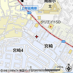 宮崎台ガーデンハウス周辺の地図