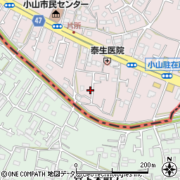 東京都町田市小山町2474-28周辺の地図