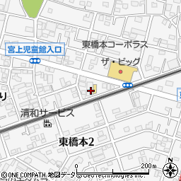 神奈川県相模原市緑区東橋本周辺の地図